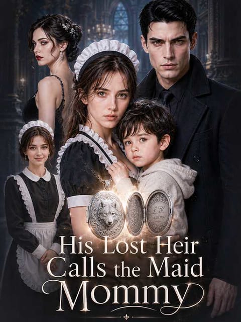 Poster for His Lost Heir Calls the Maid Mommy: a young maid and the little boy she is raising