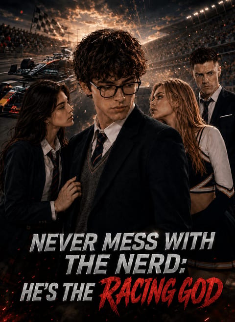 Poster for Never Mess With The Nerd, He's The Racing God: a high school nerd who is secretly a racing champion