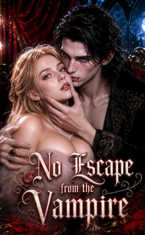 Poster for No Escape From The Vampire: a young hunter and the Vampire King who claims her