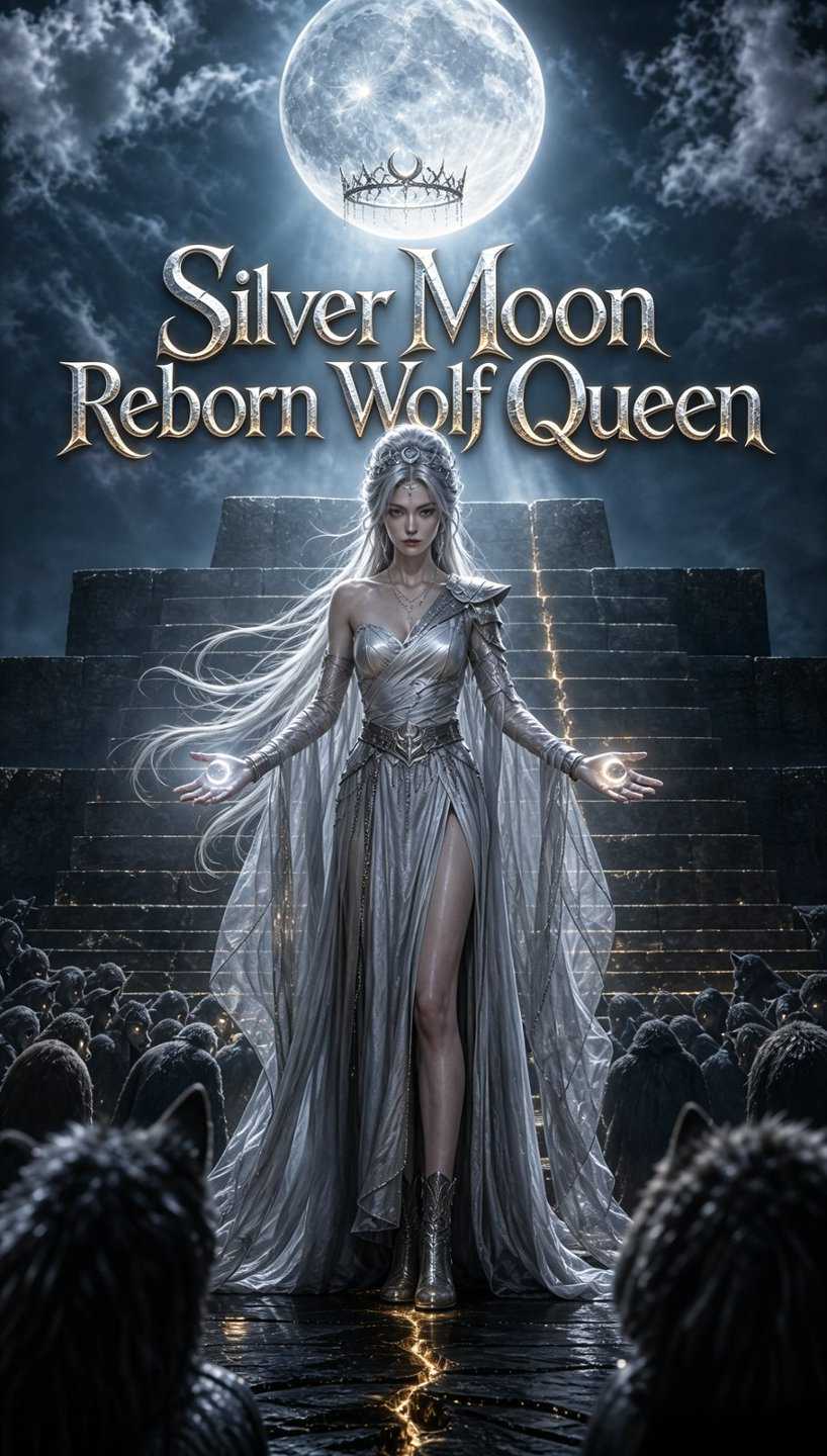 Silver Moon Reborn Wolf Queen